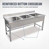 Armoire de rangement pour cuisine commerciale Samsung (avec panneau frontal)
