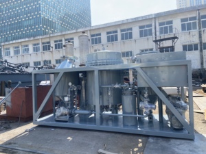Système d'électrolyse par désoption en lot monobloc mobile LU DONG 500 kg 380 V, machine d'élution de l'or à économie d'énergie pour usines CIP/CIL - Product Image 1