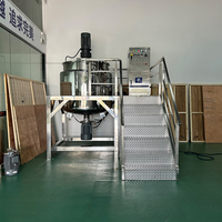 Machine de fabrication de savon liquide pour ligne de production de shampoing, gel douche et détergent avec homogénéisateur à cisaillement élevé