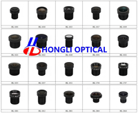 Objectif CCTV HL2804, format 1/2,5 pouce, monture F2.0, 5MP, 1,70 mm, DFOV 185 degrés, objectif de caméra M12 pour panoramique intérieure, provenance Chine