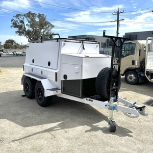 HERUI Tradesman <b>Cargo</b> Utility <b>Trailer</b> Waterproof Transport Storage Customized Size 3 Unit Payload - Product Image 1