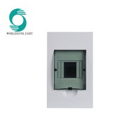 XL-MF CE 4 VOIES ABS PC IP40 Panneau en plastique d'intérieur Boîte de distribution d'énergie Boîte de jonction électrique avec terre/barre omnibus naturelle