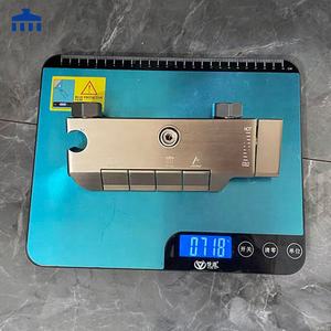 ZEPENG Современная алюминиевая душевая система с 4 функциями, настенная, в стиле «Пианино», цвет серый металлик, с эффектом тропического дождя - Product Image 6