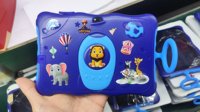Fábrica al por mayor 7 pulgadas HD Android Kid Tablet PC MTK procesador 128GB memoria táctil capacitiva frontal nuevas características educativas