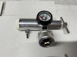 Régulateur d'oxygène médical style Click CGA870 25LPM avec prise <span class=keywords><strong>Heyer</strong></span> DIN allemande - Product Image 2
