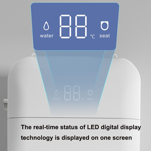 WC intelligent en céramique avec chasse d'<span class=keywords><strong>eau</strong></span> automatique et bidet électrique - Product Image 3