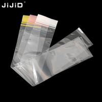 JIJID Sachet Zippé Transparent en Plastique PE pour Emballage de Crèmes Glacées Congelées et Sucettes Glacées – Vente en Gros