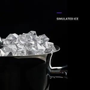 น้ำแข็งเทียมจำลองเสมือนจริง,ก้อนน้ำแข็งอะคริลิกปลอมใส