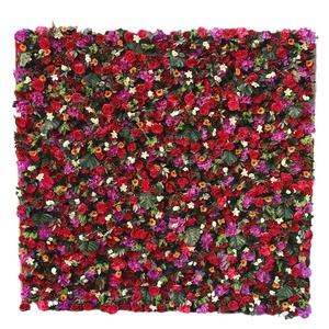 Rote 5D Künstliche Rosenwand Dekorative Kulisse für Hochzeiten im Freien & Weihnachten für Internet-Prominenten-Wände - Product Image 5