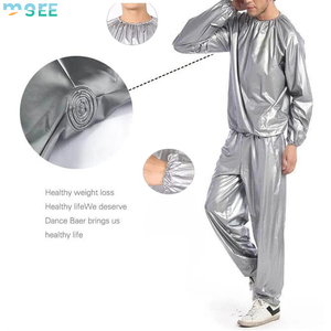 Tuta <span class=keywords><strong>Sauna</strong></span> SeeMore per Dimagrimento, Allenamento, Fitness, Anti-Strappo, Pantaloni <span class=keywords><strong>Sauna</strong></span> per Sudorazione - Product Image 3