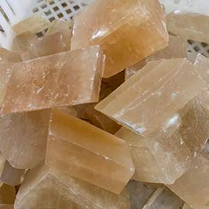 Piedra Natural, Cristales de Calcita Amarilla, Calcita Óptica Transparente, Esparto Islandés, Piedra en Bruto para la Venta - Product Image 6