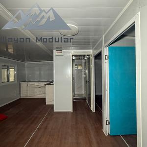 Villa extensible Wayon Tropical Resort gris anthracite avec finitions noires pour hébergement <span class=keywords><strong>de</strong></span> <span class=keywords><strong>vacances</strong></span> - Product Image 5