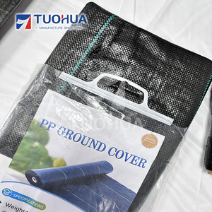 Heavy Duty cảnh quan Weed rào cản vải nông nghiệp nhựa che phủ mặt đất cho vườn ươm tùy chỉnh cắt chế biến có sẵn - Product Image 4