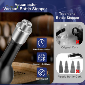 Tapón <span class=keywords><strong>de</strong></span> <span class=keywords><strong>Vino</strong></span> al Vacío <span class=keywords><strong>de</strong></span> Acero Inoxidable 304 <span class=keywords><strong>de</strong></span> Alta Calidad, Ecológico, Tipo <span class=keywords><strong>Prensa</strong></span>, Marca THANKHOT, Extiende la Vida Útil <span class=keywords><strong>de</strong></span> la Botella - Product Image 5