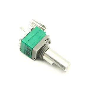 Su misura Rk097 Rv097 10k 100k pellicola di carbonio 6pin potenziometro rotativo a doppia banda