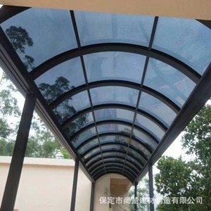 <span class=keywords><strong>Auvent</strong></span> de balcon <span class=keywords><strong>extérieur</strong></span>, toit en polycarbonate résistant aux UV - Product Image 1