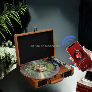 Vente en gros <span class=keywords><strong>rose</strong></span> vedette Parlante Precio De Toca Discos De Vinili tourne-disque <span class=keywords><strong>vinyle</strong></span> avec Bt - Product Image 3