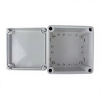Boîtier de jonction étanche IP54 en ABS 130x190x190mm, boîtier pour instruments électroniques, boîtier de distribution électrique extérieur