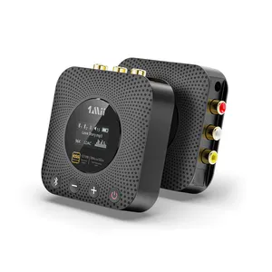 Récepteur audio Bluetooth 1Mii B06HD + avec LDAC audiophile, aptX HD et faible latence, écran OLED adaptateur audio HiFi BT 5.1