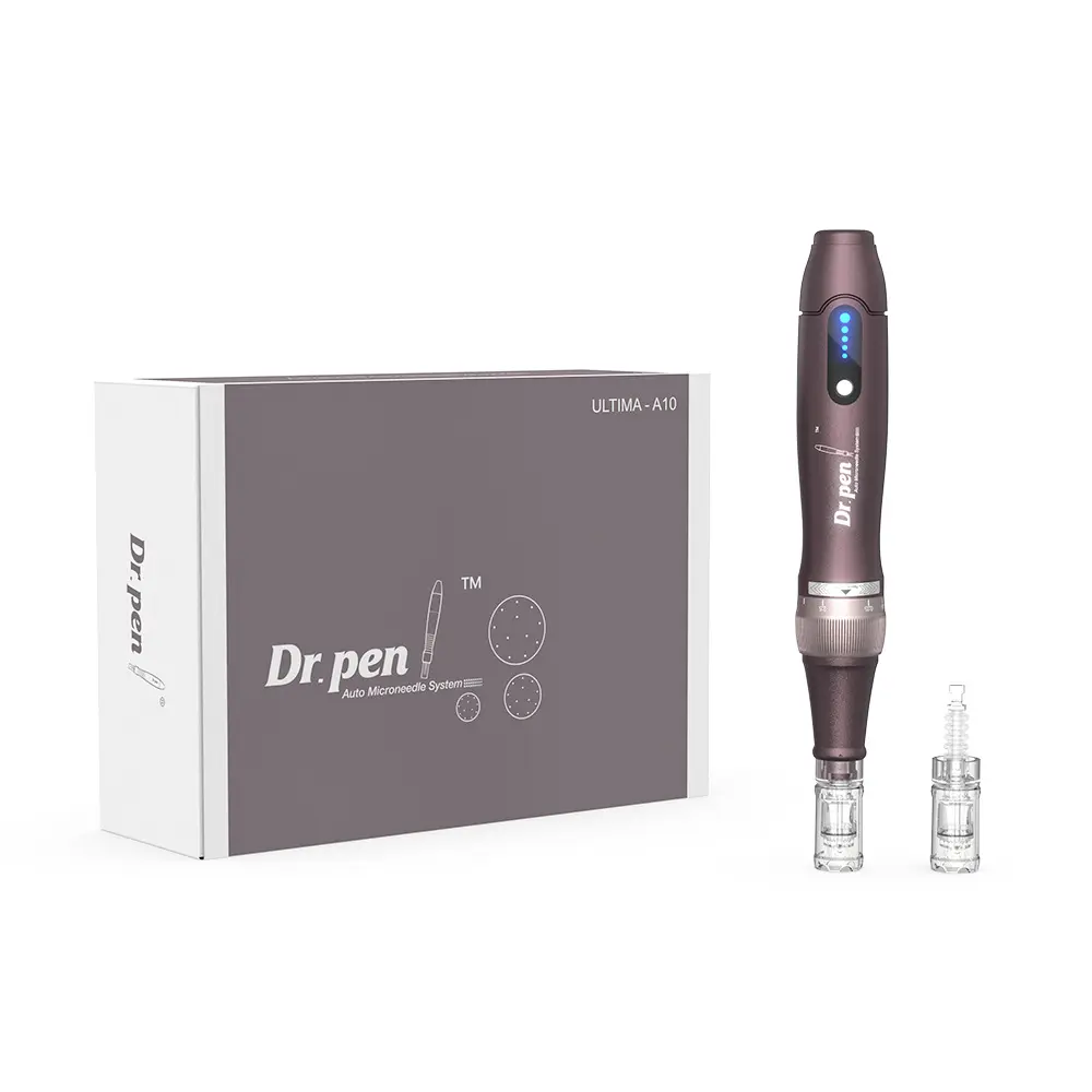 Stylo derma jetable SW Beauty A10 9/12/24/36/42 cartouches en acier inoxydable embouts dermapen