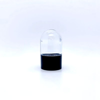Vente en gros Nouveauté 3oz 26 Dram Pots en verre en forme de dôme avec couvercle Pot à épices en verre Petit dôme Couvercle résistant aux enfants Pot en verre