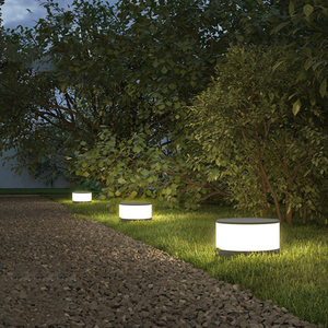 LED jardín Luz de decoración patio camino impermeable al aire libre <span class=keywords><strong>Pilar</strong></span> lámpara para patio cerca <span class=keywords><strong>el</strong></span> camino Solar poste de luz - Product Image 3