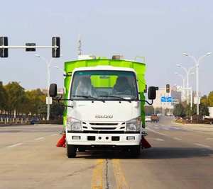 Tanque de agua limpia japonés, 5 Cbm, 5 Cbm, Euro 5 Kv600, de alta presión, para lavado de carreteras, camión barredor de carretera - Product Image 5