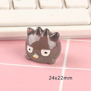 Nouveau design en gros dessin animé petit animal lumineux en trois dimensions résine matériaux faits à la main ornement - Product Image 1