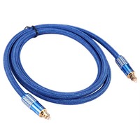 Câble audio numérique à fibre optique Toslink SPDIF coaxial mâle-mâle pour amplificateurs HiFi, lecteurs Blu-ray, Xbox 360, barres de son et enceintes