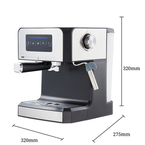 เครื่องทำลาเต้คาปูชิโน่ไฟฟ้าพร้อมปั๊ม20บาร์ปุ่มดิจิตอลสำหรับโรงแรมใช้ในบ้านสำหรับรถยนต์ฝรั่งเศสกลางแจ้ง - Product Image 2