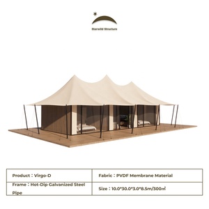 Lusso <span class=keywords><strong>Glamping</strong></span> Hotel tenda <span class=keywords><strong>Resort</strong></span> per spiaggia Eco lusso campeggio <span class=keywords><strong>Glamping</strong></span> tenda romantica impermeabile casa prefabbricata - Product Image 5