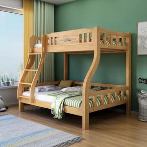 Lit superposé en bois massif Hengke Furniture, lit double pour enfants, pour chambre à coucher, usage domestique - Product Image 2