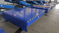 Niveleur de quai hydraulique industriel, rampe de chargement et de déchargement, plateforme en acier avec bande antidérapante pour la logistique d'usine