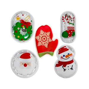 Almohadilla Térmica Reutilizable No Tóxica para el Invierno, Paquete de Gel Caliente y Frío Portátil, Calentador de Manos Instantáneo con Clic, Regalo de Navidad - Product Image 1