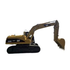High Quality for <b>CAT</b> 320C 20ton Operating Weight Crawler Excavator Low Price With Core Components Motor Gearbox Gear Engine Pump - Product Image 1