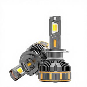 Saiman 200W 100W Faro Delantero para Auto con Control por Aplicación, 3000K-6000K Ajustable, Inteligente con IA, H1 H4 H7 H11 9005 9006 H13, Lámpara LED para Auto - Product Image 3