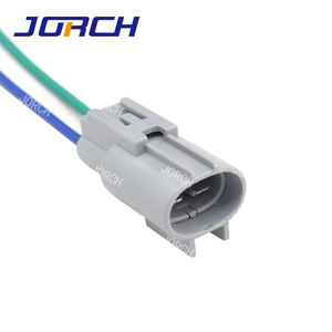 Conector de arnés de cables para coche, Conector de ventilador electrónico macho de <span class=keywords><strong>2</strong></span> pines, serie 4,8mm, resistente al agua, 176143-6 DJ7021Y-4.8-11 - Product Image 4