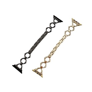 Mode femmes O chaîne bande métallique pour <span class=keywords><strong>Apple</strong></span> Watch 11 10 9 8 <span class=keywords><strong>7</strong></span> 6 5 montre Bracelet Bracelet 20MM 22MM pour <span class=keywords><strong>Huawei</strong></span> Samsung Xiaomi montre - Product Image 2