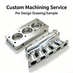 Piezas Metálicas de Aluminio Mecanizadas por CNC de 5 Ejes Personalizadas para Automovilismo, Colectores de Admisión, Ruedas, Adaptadores, Placas y Anillos - Product Image 1