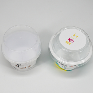 Tùy chỉnh thiết kế IML trong khuôn ghi nhãn PP cứng nhựa thực phẩm đóng gói Ngũ cốc dùng một lần hình tròn cốc sữa chua/container có nắp đậy - Product Image 4