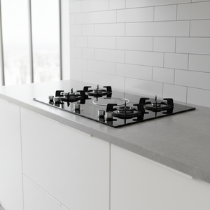 Piano Cottura a <span class=keywords><strong>Gas</strong></span> e Induzione Elettrica Integrato a Quattro Fuochi in Acciaio Inossidabile Durevole per Uso Domestico in Cucina - Product Image 1