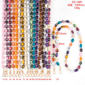 Courroie <span class=keywords><strong>de</strong></span> téléphone portable à perles multicolores pour iphone 15 16 17 Bouclier <span class=keywords><strong>de</strong></span> protection Porte-clés Chaîne Accessoire pour téléphone portable - Product Image 6