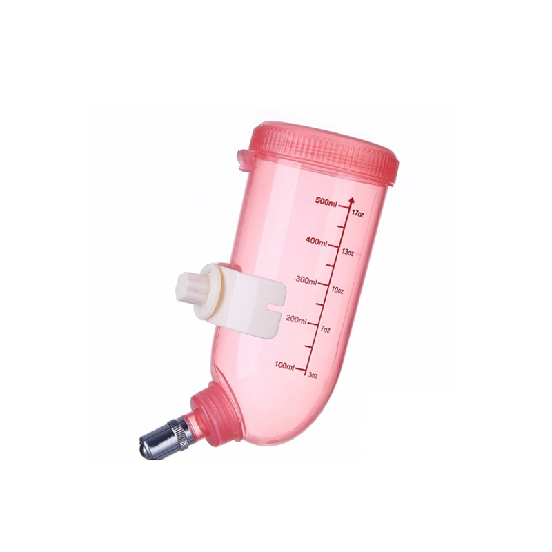 Пластиковая подвесная Автоматическая бутылочка для воды для собак и кошек, 500 мл