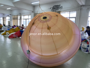 Nhà máy giá rẻ bán hàng lớn thổi lên Hành Tinh bóng cho Đảng trang trí <span class=keywords><strong>Inflatable</strong></span> <span class=keywords><strong>Saturn</strong></span> với ánh sáng - Product Image 5