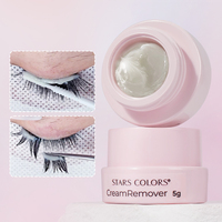 Starscolors Dissolvant de colle pour extensions de cils Marque privée 5g Crème nourrissante dissolvante pour extensions de cils
