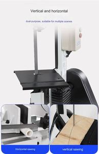 <span class=keywords><strong>Sierra</strong></span> <span class=keywords><strong>de</strong></span> <span class=keywords><strong>cinta</strong></span> horizontal pequeña con tensión manual para <span class=keywords><strong>metal</strong></span>, para construcción, nueva/usada, incluye motor y engranajes - Product Image 4