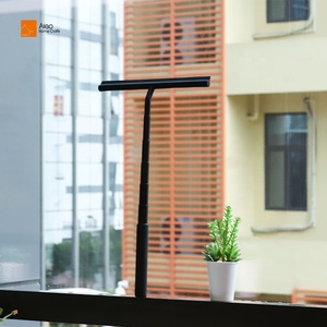 Vendita calda grigio nero bianco OEM retrattile Silicone doccia tergipavimento all'ingrosso <span class=keywords><strong>tergicristalli</strong></span> <span class=keywords><strong>lavavetri</strong></span> lama d'acqua manico lungo - Product Image 2