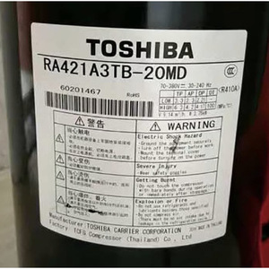 Compresseur de climatisation et de réfrigération Toshiba RA421A3TB 20MD 21M, refroidissement et chauffage - Product Image 3