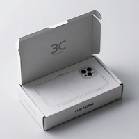 Caja de embalaje de papel Digital 3C Caja de embalaje de caja de teléfono personalizada Cable de carga Caja de producto Envío de correo Embalaje de papel