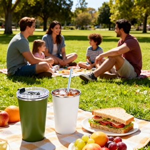 Gobelet de camping pour respecter les principes de l'éco-responsabilité et les activités de tourisme écologique - Product Image 4